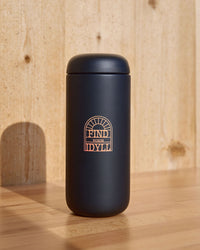 "Find Your Idyll" Twist Top Travel Mug by Fellow